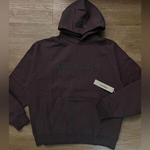 Essentials Hoodie Plum
